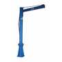 Vestil Steel Multi Station Jib Crane 72 In. I-Beam 1000 Lb. Cap, Blue