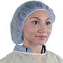 Keystone 109 HPI Blue Nylon Honeycomb Mesh Disposable Hairnets 28"