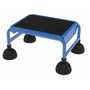 Vestil LAD-1-B 1 Step Spring Loaded Ladder Blue