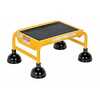 Vestil LAD-1-Y 1 Step Spring Loaded Ladder Yellow