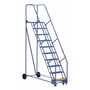 Vestil LAD-10-21-P 10 P Step 58° 21" Warehouse Ladder