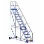 Vestil LAD-13-14-G-EZ 13 G Step 50° 14" Warehouse Ladder