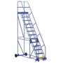 Vestil LAD-13-21-G 13 G Step 58° 21" Warehouse Ladder