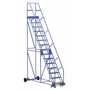 Vestil LAD-15-14-P 15 P Step 58° 14" Warehouse Ladder