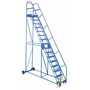 Vestil LAD-16-21-G 16 G Step 58° 21" Warehouse Ladder