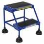 Vestil LAD-2-B 2 Step Spring Loaded Ladder Blue