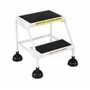 Vestil LAD-2-W 2 Step Spring Loaded Ladder White
