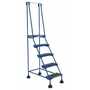 Vestil LAD-5-B 5 Step Spring Loaded Ladder Blue