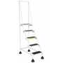 Vestil LAD-5-W 5 Step Spring Loaded Ladder White