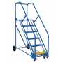 Vestil LAD-6-21-P 21" 58° 6 P Step Warehouse Ladder