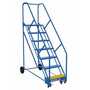 Vestil LAD-7-14-G-EZ 14" 50° 7 G Step Warehouse Ladder