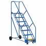 Vestil LAD-7-14-P-EZ 14" 50° 7 P Step Warehouse Ladder