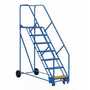 Vestil LAD-7-21-G-EZ 21" 50° 7 G Step Warehouse Ladder