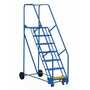 Vestil LAD-7-21-P 21" 58° 7 P Step Warehouse Ladder