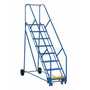 Vestil LAD-8-14-P-EZ 14" 50° 8 P Step Warehouse Ladder