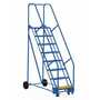 Vestil LAD-8-14-P 14" 58° 8 P Step Warehouse Ladder