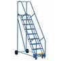 Vestil LAD-9-14-P 14" 58° 9 P Step Warehouse Ladder