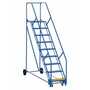 Vestil LAD-9-21-G-EZ 21" 50° 9 G Step Warehouse Ladder