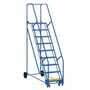 Vestil LAD-9-21-P 21" 58° 9 P Step Warehouse Ladder