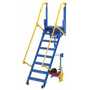 Vestil LAD-FM-72-PSO 72" Mezzanine Ladder PSO