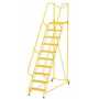 Vestil LAD-MM-10-G-YL 10 Grip Step Maintenance Ladder YL