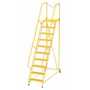 Vestil LAD-MM-10-P-YL 10 Perf Step Maintenance Ladder YL