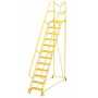 Vestil LAD-MM-12-P-YL 12 Perf Step Maintenance Ladder YL