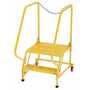 Vestil LAD-MM-2-G-YL 2 Grip Step Maintenance Ladder YL