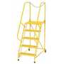 Vestil LAD-MM-5-P-YL 5 Perf Step Maintenance Ladder YL