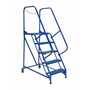 Vestil LAD-MM-5-P 5 Perf Step Maintenance Ladder BL