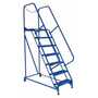 Vestil LAD-MM-7-G 7 Grip Step Maintenance Ladder BL