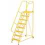 Vestil LAD-MM-8-G-YL 8 Grip Step Maintenance Ladder YL