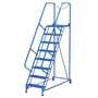 Vestil LAD-MM-8-G 8 Grip Step Maintenance Ladder BL