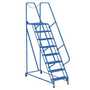 Vestil LAD-MM-8-P 8 Perf Step Maintenance Ladder BL