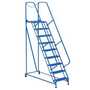 Vestil LAD-MM-9-G 9 Grip Step Maintenance Ladder BL