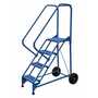 Vestil 4 Grip Step 50° Roll-A-Fold Ladder