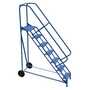 Vestil 7 Perf Step 50° Roll-A-Fold Ladder