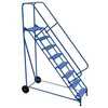 Vestil LAD-RAF-8-24-P-EZ 8 Perf Step 50° Roll-A-Fold Ladder