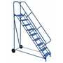 Vestil 9 Grip Step 50° Roll-A-Fold Ladder