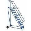 Vestil LAD-RAF-9-24-P 9 Perf Step 58° Roll-A-Fold Ladder