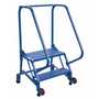 Vestil 2 Perf. Step 58° Tip-N-Roll Ladder
