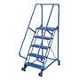 Vestil 5 Grip Step 58° Tip-N-Roll Ladder