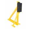 Vestil Steel Loading Dock Guard 64 In. x 64 In. x 17 In. Yellow/Black