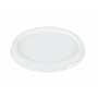 Vestil High Density Polyethylene 2 Gallon Tear Tab Lid, White