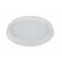 Vestil LID-54-PWT 3.5, 5 and 6 Tear Tab Lid White