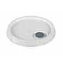 Vestil Plastic Unrated Spout Top Lid 5 Gallon White