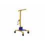 Vestil Steel Portable Work Site Lift 500 Lb. Cap, Yellow
