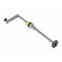 Vestil Steel Leveling Jack 30 In. 5000 Lb. Cap, Silver