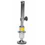 Vestil Steel Leveling Jack 18 In. 5000 Lb. Cap, Silver