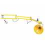 Vestil Steel Incandescent Triple Arm Load Light 90 In, Yellow
